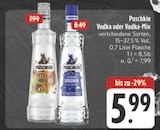 Vodka Angebote von Puschkin bei E center Ansbach für 5,99 €