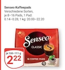 Kaffeepads Angebote von Senseo bei GLOBUS Worms für 2,22 €