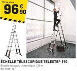 Échelle Télescopique Telestep 170 - Tout Faire à Rennes Échelle Télescopique Telestep 170 en promo chez Tout Faire Rennes à 96,90 €