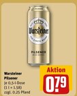 Pilsener im Angebot bei REWE in Heppenheim Pilsener Angebote von Warsteiner bei REWE Heppenheim für 0,79 €
