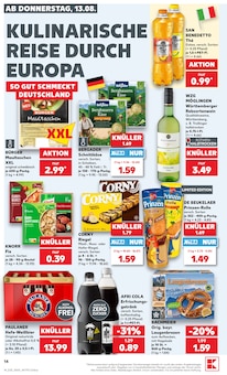 Cola im aktuellen Kaufland Prospekt (Heilbronn) Cola im Kaufland Prospekt "Hier bin ich richtig" mit 63 Seiten (Heilbronn)