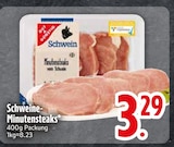 Schweine-Minutensteaks im Angebot bei EDEKA in Passau Schweine-Minutensteaks Angebote bei EDEKA Passau für 3,29 €