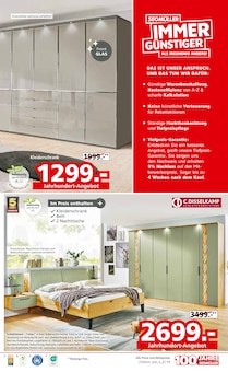 Kleiderschrank im aktuellen Segmüller Prospekt (Ludwigshafen (Rhein)) Kleiderschrank im Segmüller Prospekt "Highlight Angebote" mit 30 Seiten (Ludwigshafen (Rhein))
