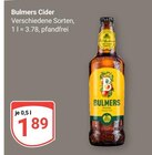 Cider im Angebot bei GLOBUS in Lennestadt Cider Angebote von Bulmers bei GLOBUS Lennestadt für 1,89 €