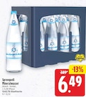 Mineralwasser von Spreequell für 6,49 € bei E center im Angebot Mineralwasser von Spreequell im aktuellen E center Prospekt