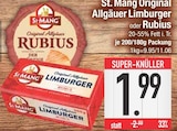 Original Allgäuer Limburger von St. Mang im aktuellen EDEKA Prospekt für 1,99 €