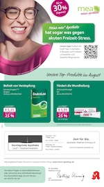 Aktueller mea - meine apotheke Apotheken Prospekt in Ottersweier und Umgebung, "Unsere August-Angebote" mit 4 Seiten, 01.08.2025 - 31.08.2025