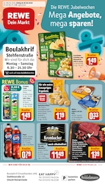 Bier im REWE Prospekt in Holzwickede Aktueller REWE Prospekt mit Bier, "Dein Markt", Seite 1