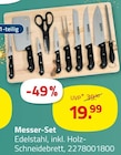 Messer-Set von  im aktuellen ROLLER Prospekt für 19,99 €