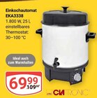 GLOBUS - Einkochautomat EKA3338 Angebot im Prospekt Einkochautomat EKA3338 bei GLOBUS im Prospekt "" für 69,99 €