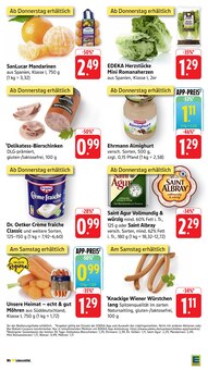 Sahne im aktuellen EDEKA Prospekt (Ludwigshafen (Rhein)) Sahne im EDEKA Prospekt "Aktuelle Angebote" mit 49 Seiten (Ludwigshafen (Rhein))