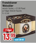 Weissbier im Trinkgut Prospekt zum Preis von 13,99 €