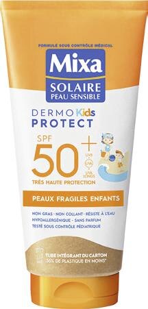 Lait solaire Dermo Kids Protect SPF 50+ Solaire Peau Sensible