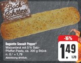 EDEKA Heroldsberg - Baguette Seasalt Pepper Angebot im Prospekt Baguette Seasalt Pepper bei EDEKA im Heroldsberg Prospekt für 1,49 €