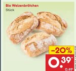 Bio Weizenbrötchen im Angebot bei Netto Marken-Discount in Ansbach Bio Weizenbrötchen Angebote bei Netto Marken-Discount Ansbach für 0,39 €