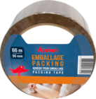 ADHÉSIF D'EMBALLAGE MARRON - AUCHAN - Auchan Hypermarché à Boulogne-sur-Mer ADHÉSIF D'EMBALLAGE MARRON - AUCHAN en promo chez Auchan Hypermarché Boulogne-sur-Mer à 2,00 €