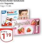 Kinder Schokolade Angebote von Ferrero bei GLOBUS Wiesbaden für 1,19 €