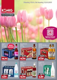 Getränke König Prospekt für Neuburg mit 4 Seiten Getränke König Prospekt für Neuburg: "DIE GETRÄNKEKÖNNER", 4 Seiten, 07.04.2026 - 18.04.2026