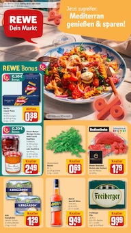 Aktueller REWE Prospekt "Dein Markt" Aktueller REWE Prospekt