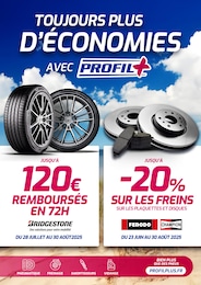 Catalogue Profil Plus à Essé, avec 1 page Prospectus Profil Plus à Essé: "TOUJOURS PLUS D'ÉCONOMIES AVEC PROFIL+", 1} page, 28/07/2025 - 30/08/2025