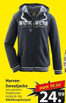 Herren-Sweatjacke bei famila Nordost in Detmold Herren-Sweatjacke im Angebot bei famila Nordost Detmold für 24,99 €