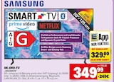 4K-UHD-TV im Angebot bei E center in Stuttgart 4K-UHD-TV Angebote von Samsung bei E center Stuttgart für 329,00 €