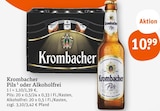 Pils oder Alkoholfrei von Krombacher im aktuellen tegut Prospekt für 10,99 €