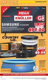 Fernseher im Kaufland Prospekt "Aktuelle Angebote" mit 62 Seiten (Freiberg)