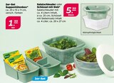 2er-Set Suppentütenbox, Salatschleuder oder Schüssel mit Sieb Angebote bei Netto mit dem Scottie Rostock für 1,99 €