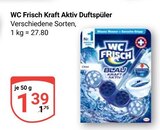 Kraft Aktiv Duftspüler im Angebot bei GLOBUS in Bruchsal Kraft Aktiv Duftspüler Angebote von WC Frisch bei GLOBUS Bruchsal für 1,39 €