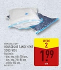 Housses de rangement sous-vide - HOME CREATION en promo chez Aldi Nice à 1,99 €