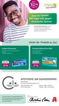 Aktueller mea - meine apotheke Prospekt "Unsere Juni-Angebote" für München Aktueller mea - meine apotheke Prospekt für München mit Seiten