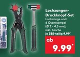 Lochzangen-Druckknopf-Set von  im aktuellen Kaufland Prospekt für 9,99 €