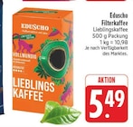 Aktuelle Kaffee Angebote bei EDEKA in Freiberg Aktuelles Lieblingskaffee Angebot bei EDEKA in Freiberg ab 5,49 €