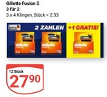 Fusion 5 Angebote von Gillette bei GLOBUS Neustadt für 27,90 €