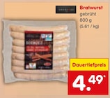 Aktuelles Bratwurst Angebot bei Netto Marken-Discount in Oberhausen ab 4,49 €