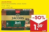 Sticks im Angebot bei Netto Marken-Discount in Königswinter Sticks Angebote von Jacobs bei Netto Marken-Discount Königswinter für 1,39 €