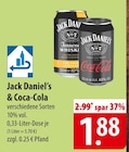 Aktuelle Cola Angebote bei famila Nordost in Gifhorn Aktuelles Jack Daniel’s & Coca-Cola Angebot bei famila Nordost in Gifhorn ab 1,88 €
