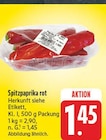 Aktuelle Paprika Angebote bei EDEKA in Nürnberg Aktuelles Spitzpaprika rot Angebot bei EDEKA in Nürnberg ab 1,45 €