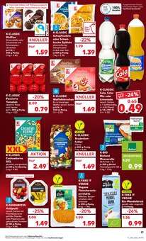 Cola im aktuellen Kaufland Prospekt (Seevetal) Cola im Kaufland Prospekt "Aktuelle Angebote" mit 52 Seiten (Seevetal)