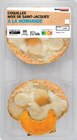 2 Coquilles Noix de Saint Jacques à la Normande en promo chez Intermarché Super Cannes à 7,50 €