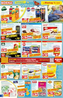 Norma Prospekt der aktuellen Woche, gĂĽltig von 16.06.2025 bis 21.06.2025 Aktueller Norma Prospekt "Mehr fĂĽrs Geld" mit 19 Seiten