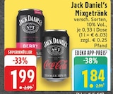 Mixgetränk Angebote von Jack Daniel's bei E center Voerde für 1,84 €