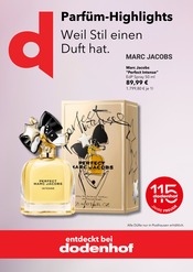 Aktueller dodenhof Prospekt mit Jacobs, "Parfüm-Highlights: Weil Stil einen Duft hat.", Seite 1