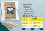 Besteckset Holz 3in1 im METRO Prospekt Besteckset Holz 3in1 von Metro Professional im aktuellen METRO Prospekt für 4,75 €