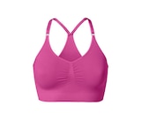 Seamless-Sport-Bustier, pink für 12,99 € bei Tchibo im Supermarkt im Angebot Seamless-Sport-Bustier, pink im aktuellen Tchibo im Supermarkt Prospekt