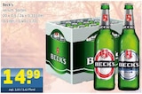 Aktuelle Becks Angebote bei Getränke Arena in Mülheim (Ruhr) Aktuelles Bier Angebot bei Getränke Arena in Mülheim (Ruhr) ab 14,99 €
