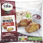 Wings poulet tex mex surgelés Halal - ISLA MONDIAL à 2,92 € dans le catalogue Géant Casino