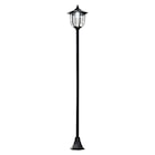 Gartenlaterne mit LED schwarz Kunststoff Edelstahl H/D: ca. 177x27 cm für 49,49 € bei POCO im Angebot Gartenlaterne mit LED schwarz Kunststoff Edelstahl H/D: ca. 177x27 cm im aktuellen POCO Prospekt
