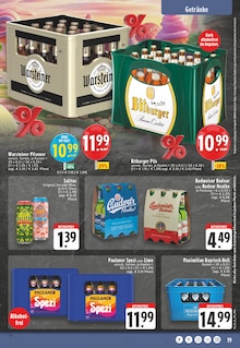 Bitburger im aktuellen EDEKA Prospekt (Paderborn) Bitburger im EDEKA Prospekt "Aktuelle Angebote" mit 24 Seiten (Paderborn)